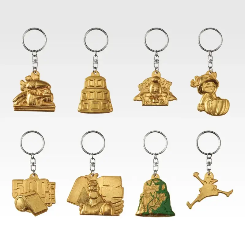 I賞 黃金金屬吊飾 約4cm（全8款隨機）