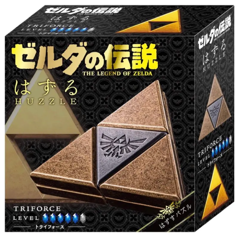 F賞 Hanayama 魔金聯名 金屬拼圖 三角之力