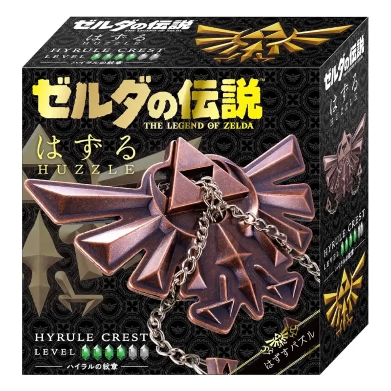 G賞 Hanayama 魔金聯名 金屬拼圖 海拉魯紋章