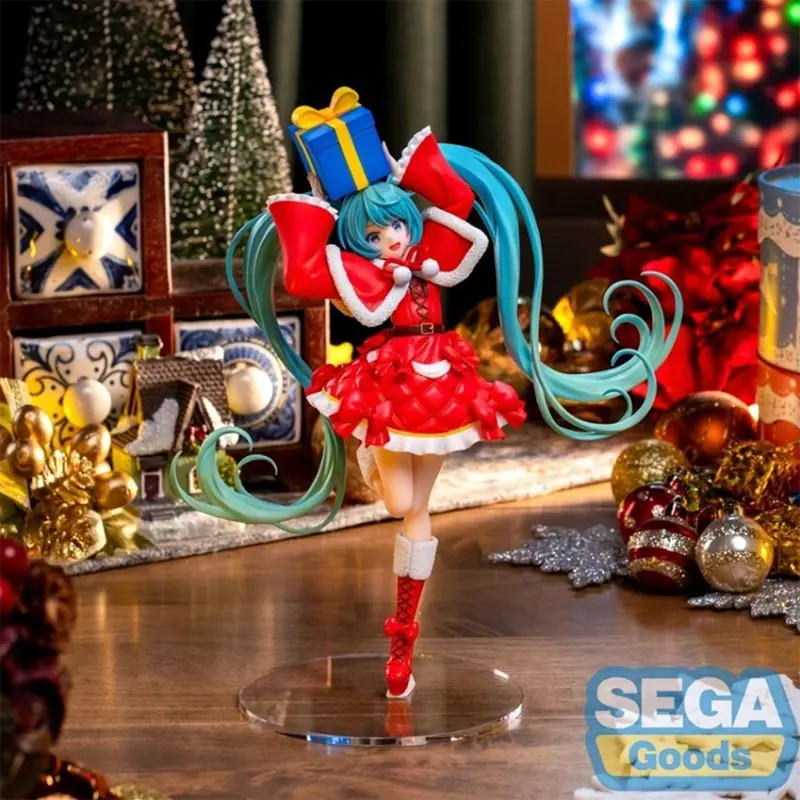 D賞 SEGA LUMINASTA 初音未來 聖誕節 2024 景品
