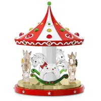 C賞 SWAROVSKI Holiday Cheers旋轉木馬