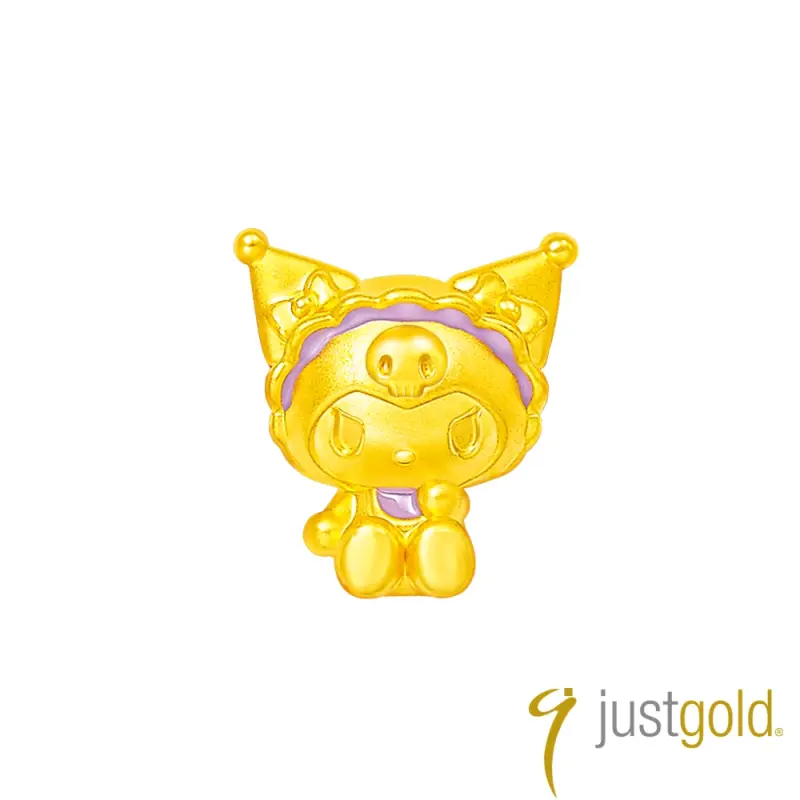 D賞 【ust Gold 鎮金店 奶萌寶寶 黃金串珠 (Kuromi)