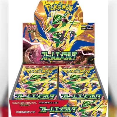 PTCG 寶可夢集換式卡牌超級進化綠寶石風暴M6 日文卡盒