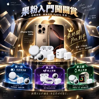 果粉入門闖關賞