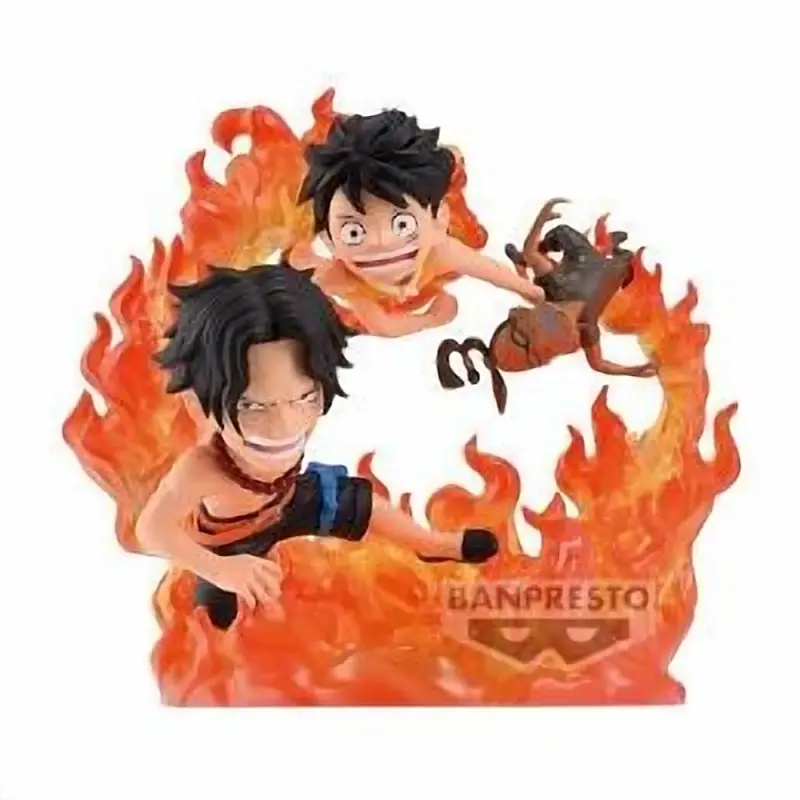BANPRESTO 航海王 WCF LOG STORIES 波特卡斯·D·艾斯＆蒙其·D·魯夫 馬林福特頂上戰爭編