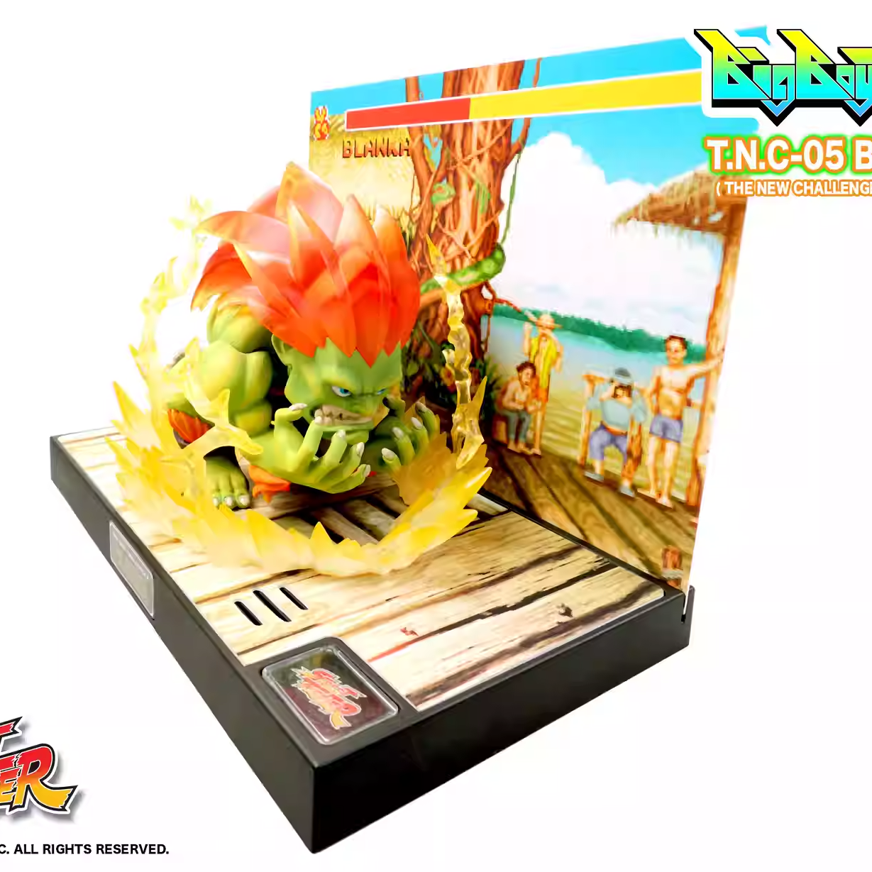 BigBoysToys 快打旋風 街霸T.N.C-05 野人 BLANKA 布蘭卡輪播圖