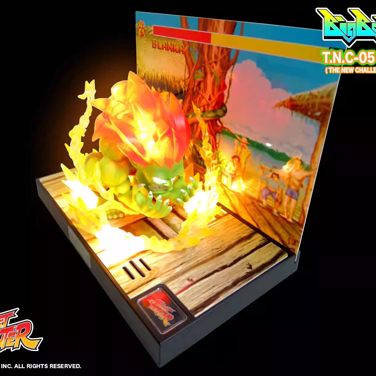 BigBoysToys 快打旋風 街霸T.N.C-05 野人 BLANKA 布蘭卡輪播圖