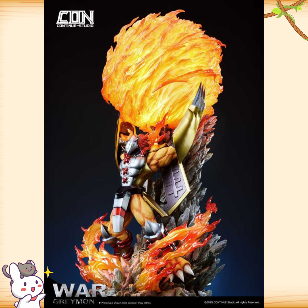 Continue-Studio > 數碼寶貝 > 輕雕場景系列第一彈 蓋亞能量炮 戰鬥暴龍獸 (雙版本)