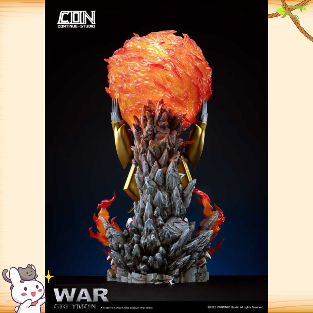 Continue-Studio > 數碼寶貝 > 輕雕場景系列第一彈 蓋亞能量炮 戰鬥暴龍獸 (雙版本)輪播圖