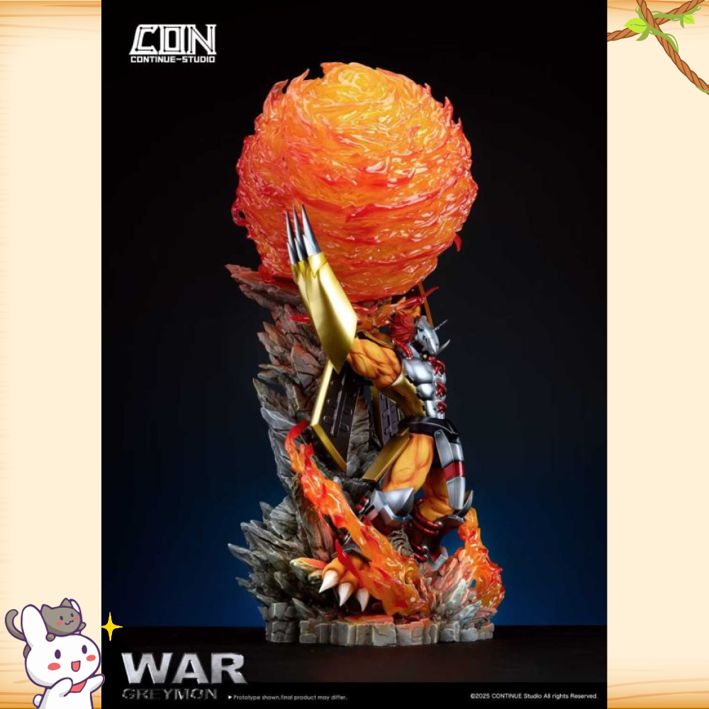 Continue-Studio > 數碼寶貝 > 輕雕場景系列第一彈 蓋亞能量炮 戰鬥暴龍獸 (雙版本)輪播圖