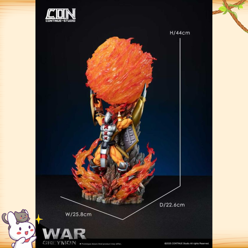 Continue-Studio > 數碼寶貝 > 輕雕場景系列第一彈 蓋亞能量炮 戰鬥暴龍獸 (雙版本)輪播圖