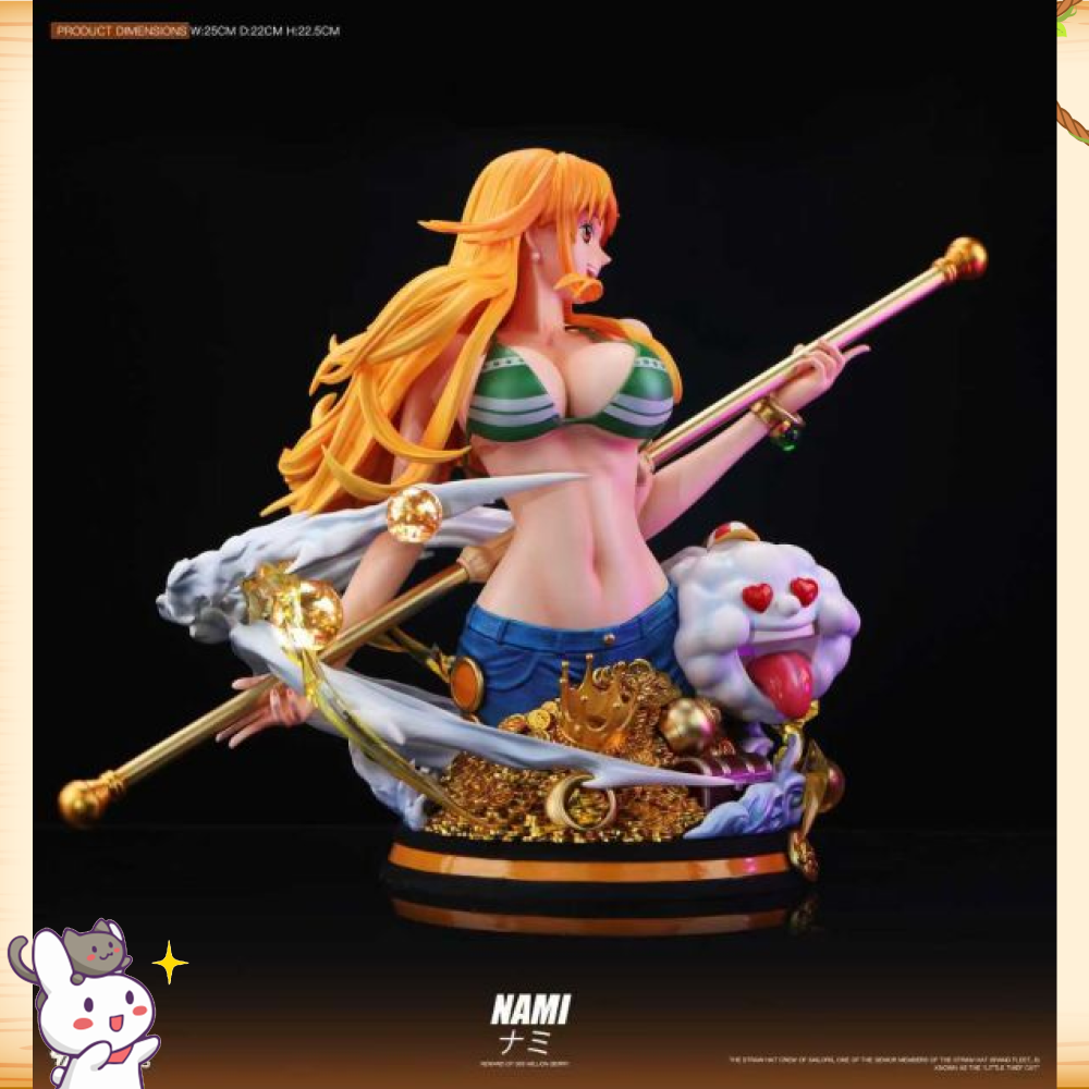 UNO工作室 > 海賊王 > 1/4 桌擺件胸像 娜美輪播圖