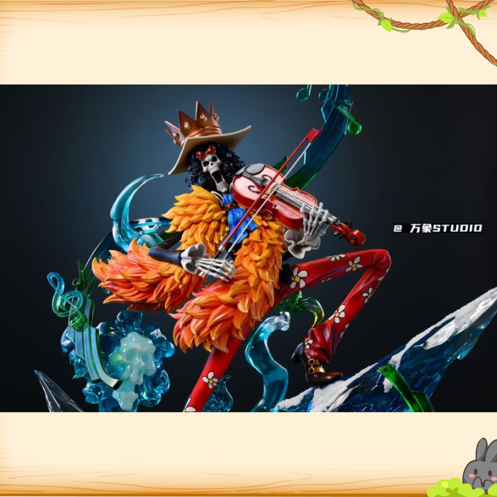 萬象工作室 > 海賊王 > 1/6 靈魂之王 布魯克 (雙頭雕)輪播圖