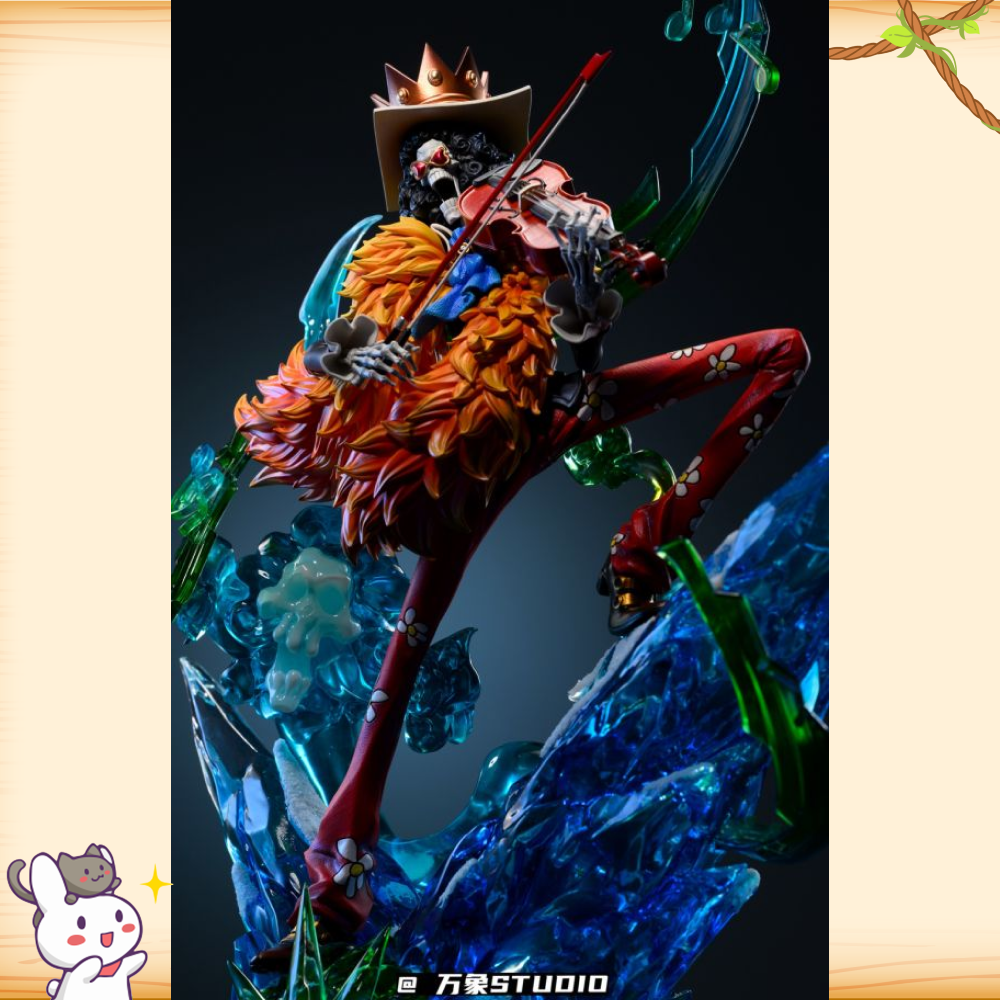 萬象工作室 > 海賊王 > 1/6 靈魂之王 布魯克 (雙頭雕)輪播圖