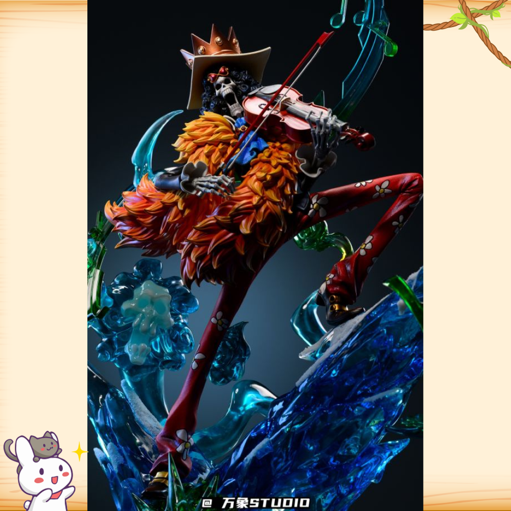 萬象工作室 > 海賊王 > 1/6 靈魂之王 布魯克 (雙頭雕)輪播圖