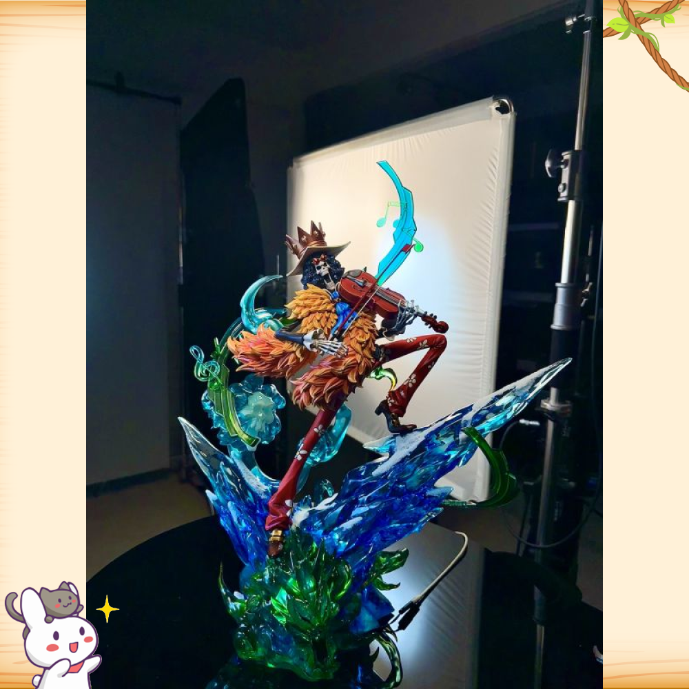 萬象工作室 > 海賊王 > 1/6 靈魂之王 布魯克 (雙頭雕)輪播圖