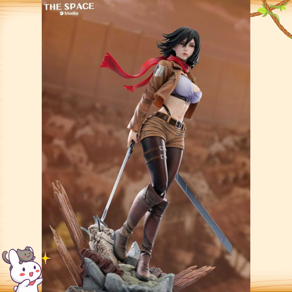 The Space > 進擊的巨人 > 1/4&1/6 米卡莎·阿卡曼 (雙比例)