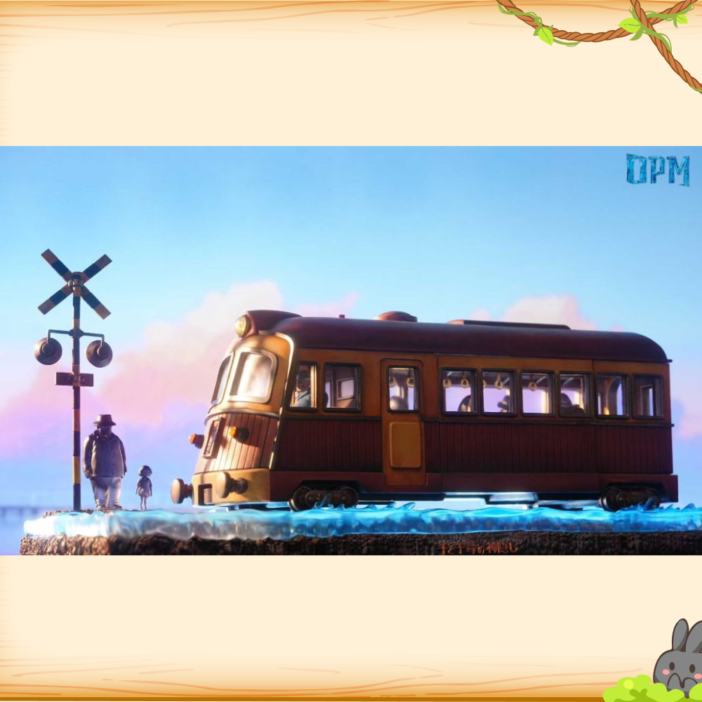 OPM-Studio > 宮崎駿 > 桌面場景系列011 千與千尋 海上列車輪播圖