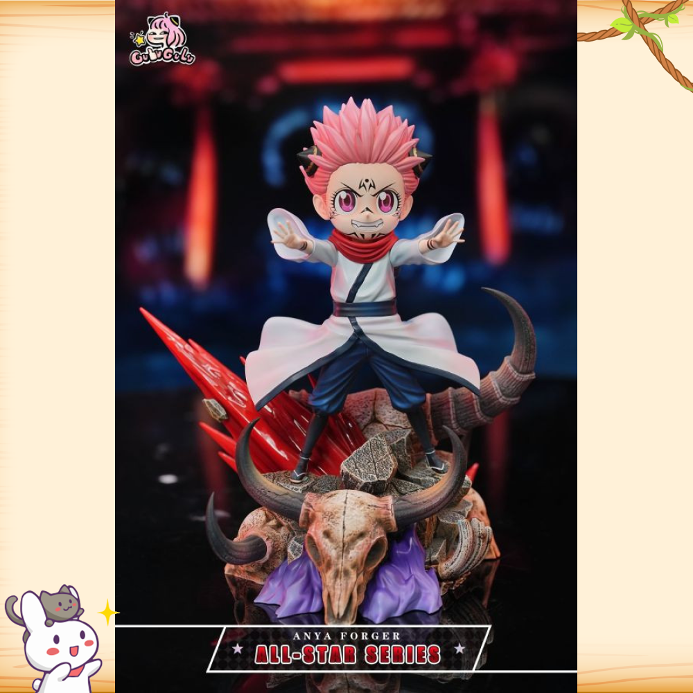 GuluGulu咕嚕咕嚕 > SPYxFAMILY間諜家家酒cos咒術迴戰 > 第二彈 安妮亞cos宿儺 (雙版本)輪播圖