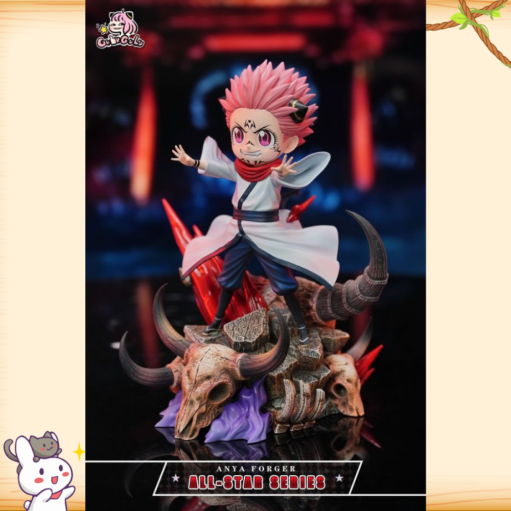 GuluGulu咕嚕咕嚕 > SPYxFAMILY間諜家家酒cos咒術迴戰 > 第二彈 安妮亞cos宿儺 (雙版本)輪播圖