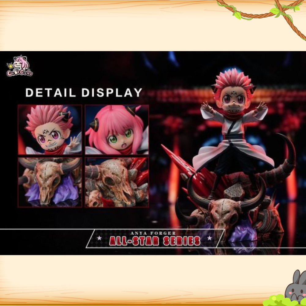 GuluGulu咕嚕咕嚕 > SPYxFAMILY間諜家家酒cos咒術迴戰 > 第二彈 安妮亞cos宿儺 (雙版本)輪播圖