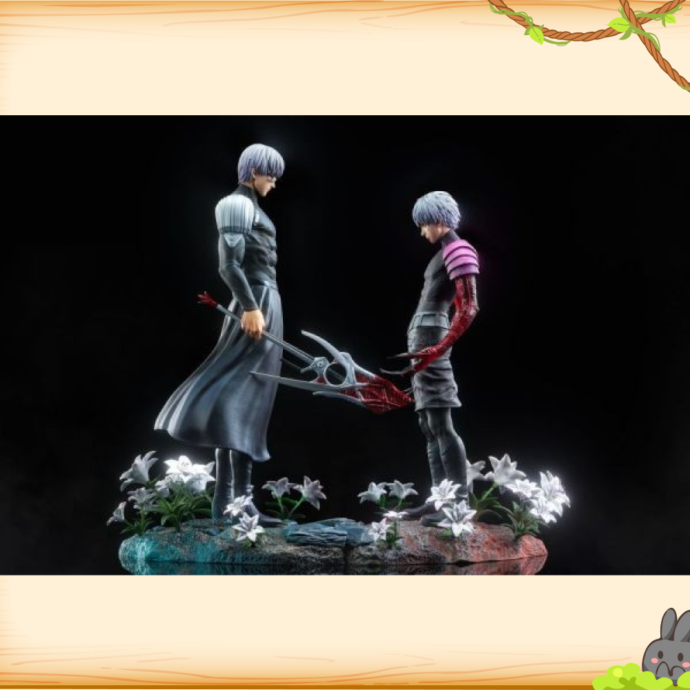 Damocles-Studio > 東京喰種 > 1/6 名場面第一彈 白色黑暗《果》金木研&有馬貴將