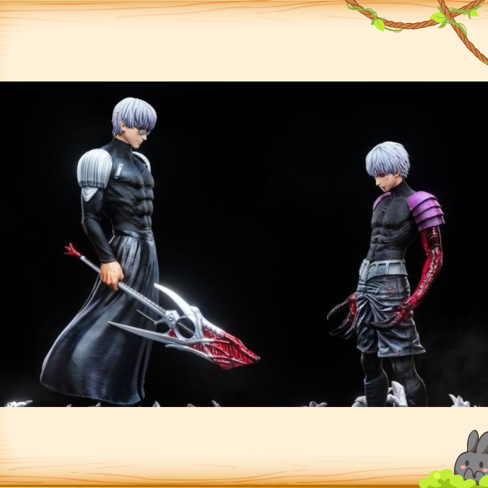 Damocles-Studio > 東京喰種 > 1/6 名場面第一彈 白色黑暗《果》金木研&有馬貴將輪播圖