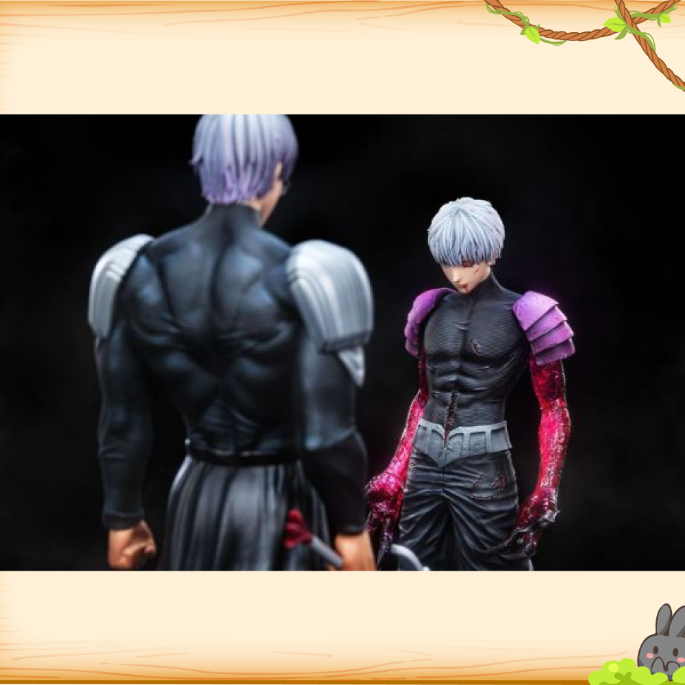 Damocles-Studio > 東京喰種 > 1/6 名場面第一彈 白色黑暗《果》金木研&有馬貴將輪播圖