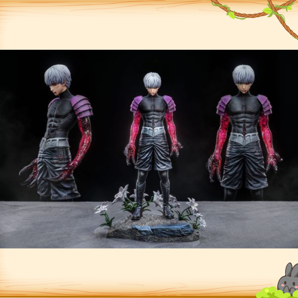 Damocles-Studio > 東京喰種 > 1/6 名場面第一彈 白色黑暗《果》金木研&有馬貴將輪播圖