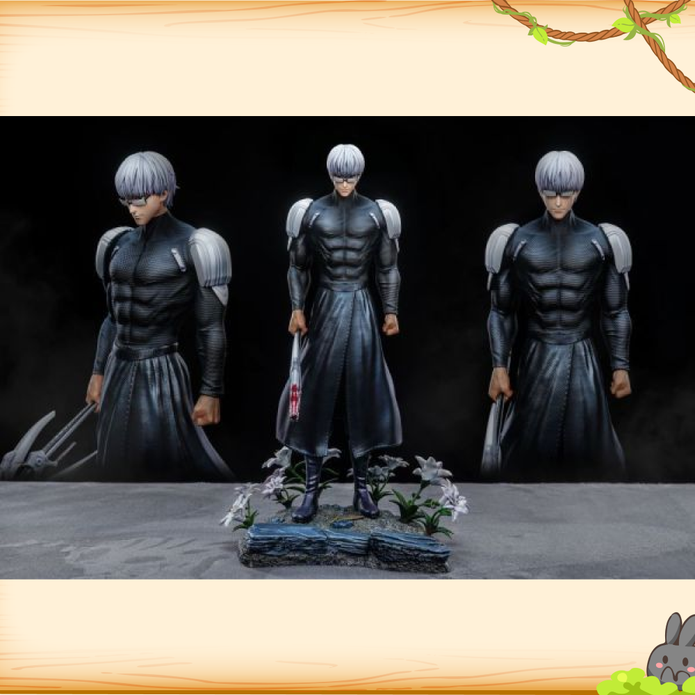 Damocles-Studio > 東京喰種 > 1/6 名場面第一彈 白色黑暗《果》金木研&有馬貴將輪播圖