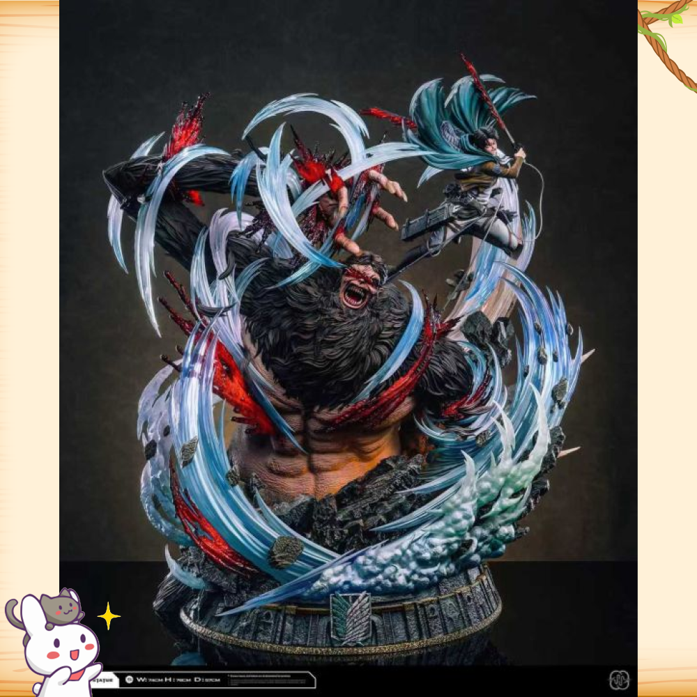 Hertz-Studio > 進擊的巨人 > 兵長 里維·阿卡曼vs獸之巨人 吉克·葉卡 2.0