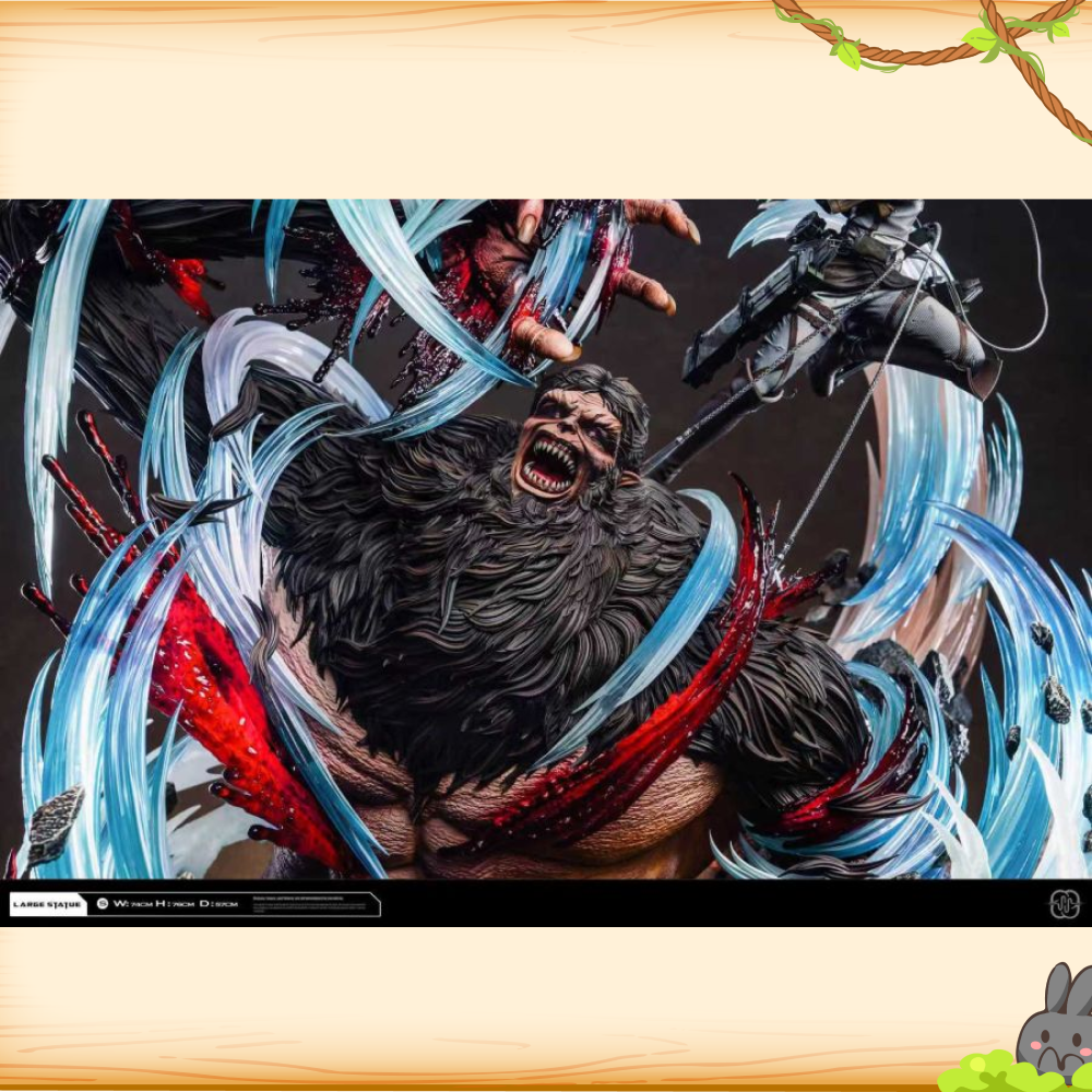 Hertz-Studio > 進擊的巨人 > 兵長 里維·阿卡曼vs獸之巨人 吉克·葉卡 2.0輪播圖