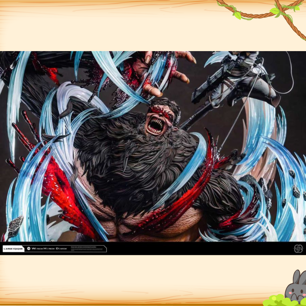 Hertz-Studio > 進擊的巨人 > 兵長 里維·阿卡曼vs獸之巨人 吉克·葉卡 2.0輪播圖