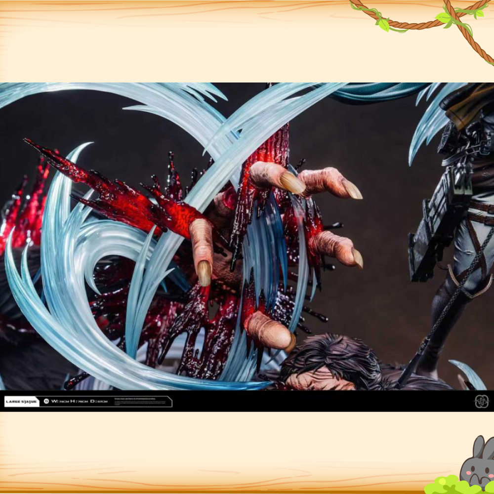 Hertz-Studio > 進擊的巨人 > 兵長 里維·阿卡曼vs獸之巨人 吉克·葉卡 2.0輪播圖