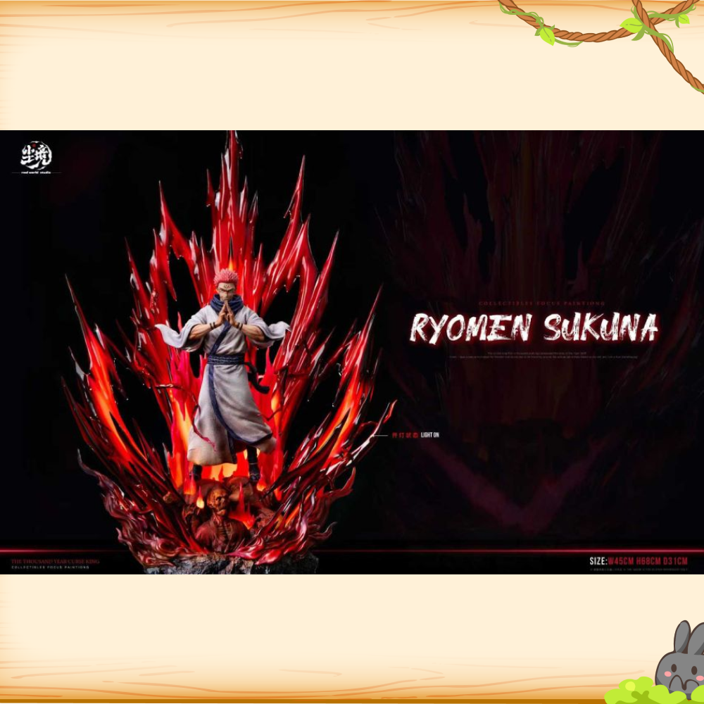 Real World塵境 > 咒術迴戰 > 1/6 SS收藏級雕像系列 宿儺 (雙版本)輪播圖