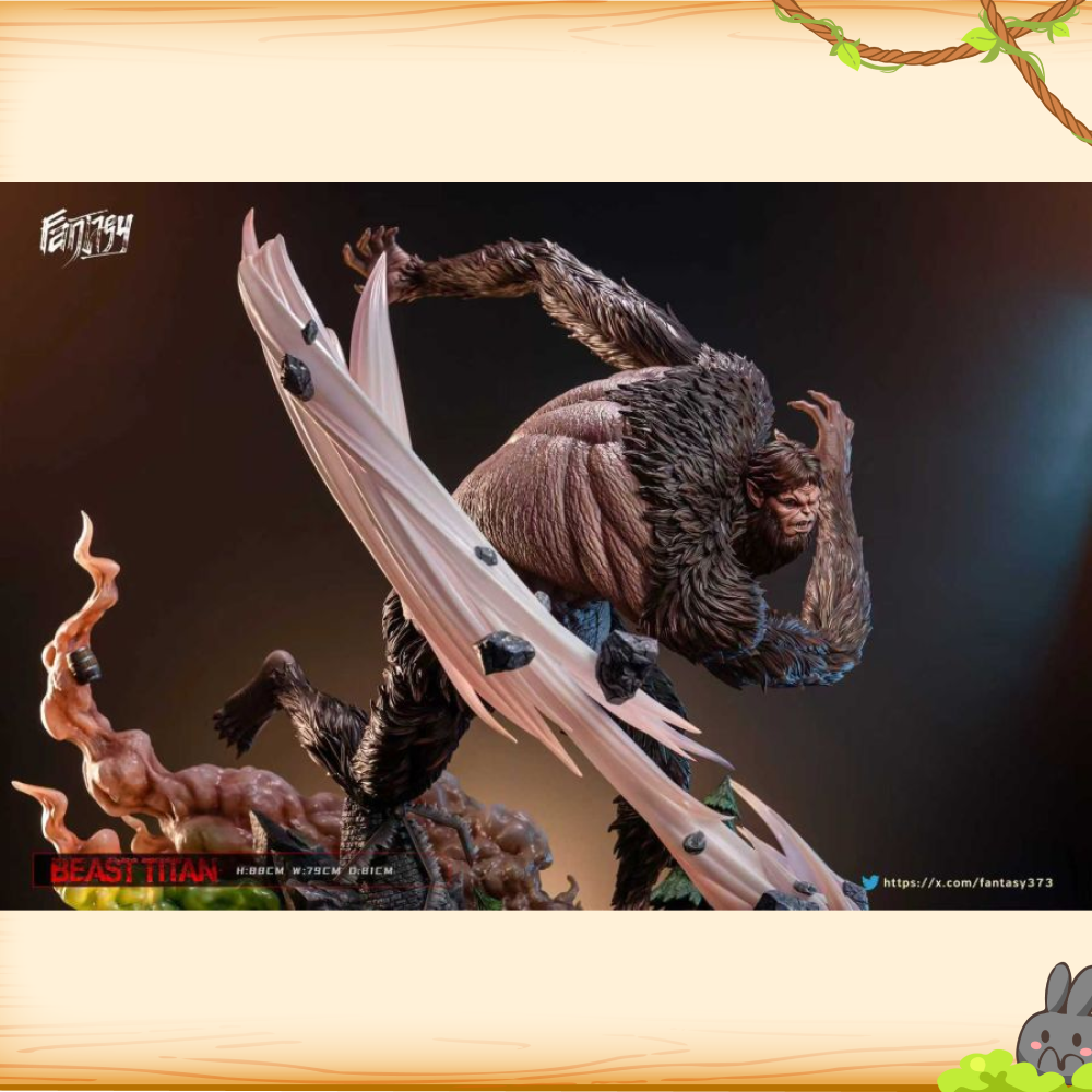 FANTASY工作室 > 進擊的巨人 > 巨人臻藏雕像系列 獸之巨人輪播圖