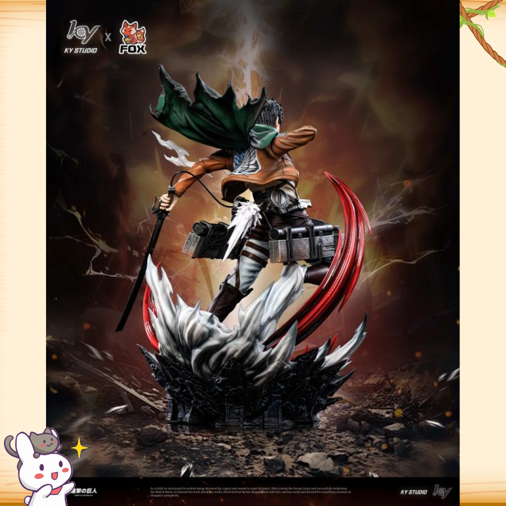 ky工作室 & fox工作室 > 進擊的巨人 > 1/6 第一彈 艾連輪播圖