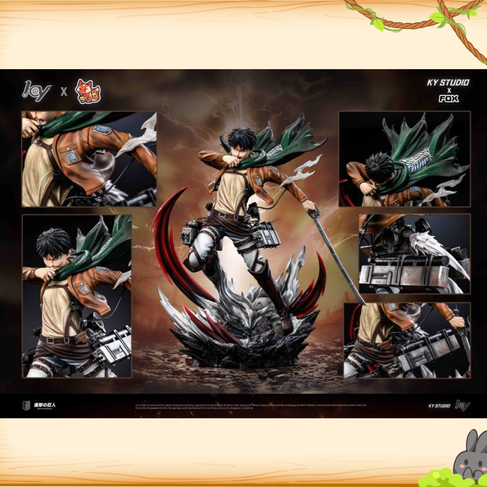 ky工作室 & fox工作室 > 進擊的巨人 > 1/6 第一彈 艾連輪播圖