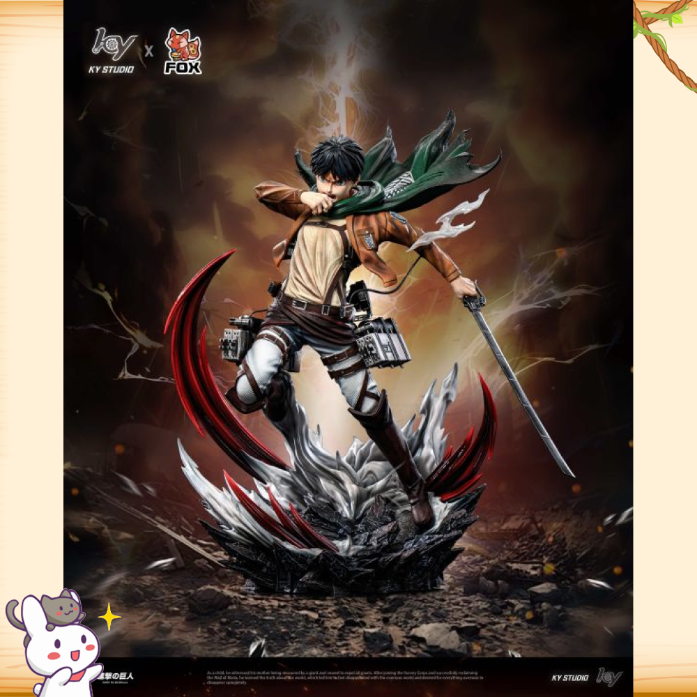 ky工作室 & fox工作室 > 進擊的巨人 > 1/6 第一彈 艾連輪播圖
