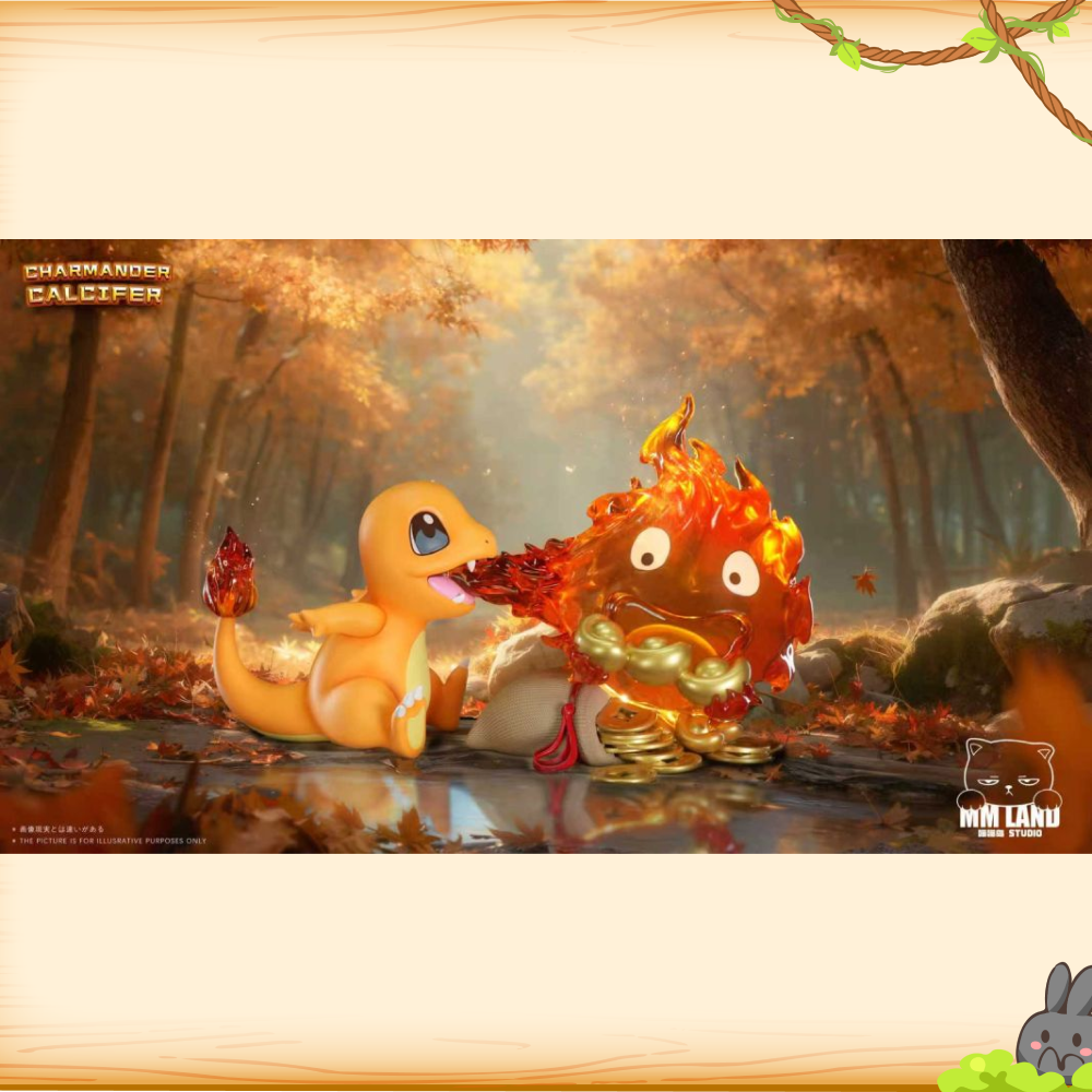 MMLAND喵喵島 > 寶可夢&宮崎駿 > 夢幻聯動 小火龍&卡西法