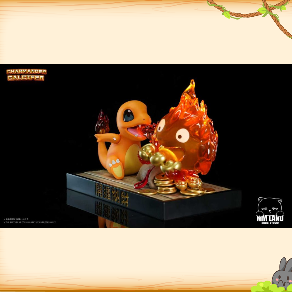 MMLAND喵喵島 > 寶可夢&宮崎駿 > 夢幻聯動 小火龍&卡西法輪播圖