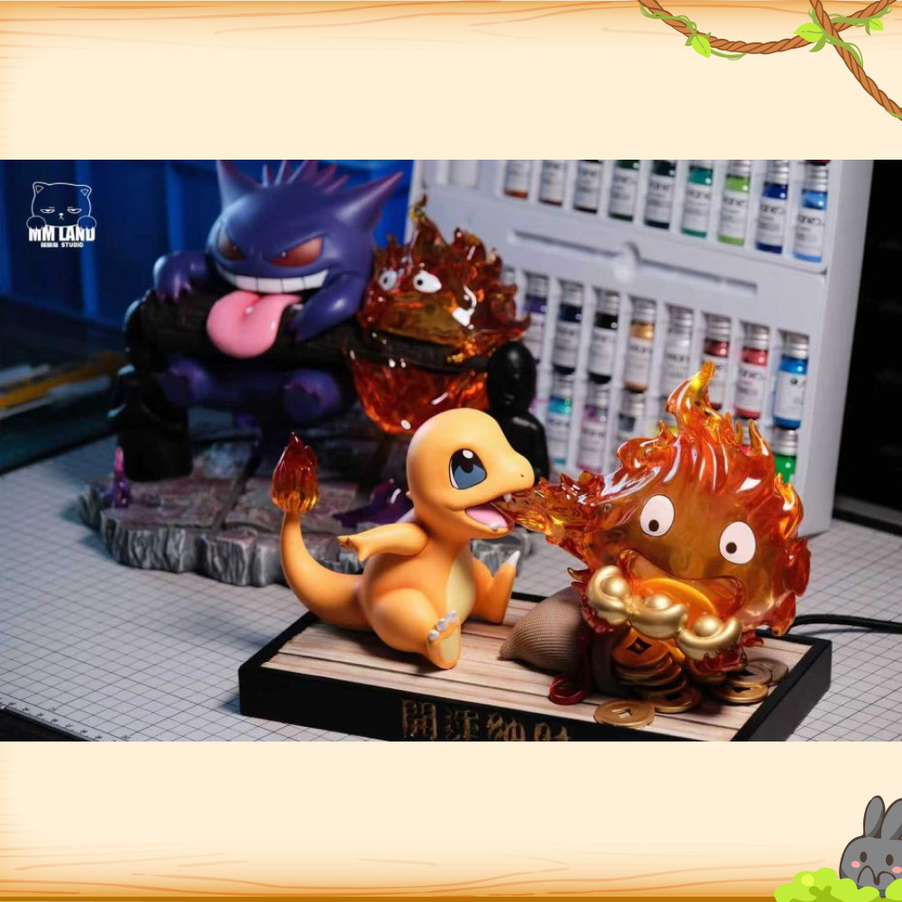 MMLAND喵喵島 > 寶可夢&宮崎駿 > 夢幻聯動 小火龍&卡西法輪播圖