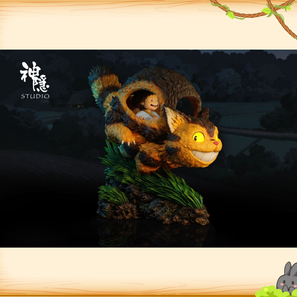 神隱工作室 > 宮崎駿 > 剪影瞬間系列 梅與小貓巴士輪播圖