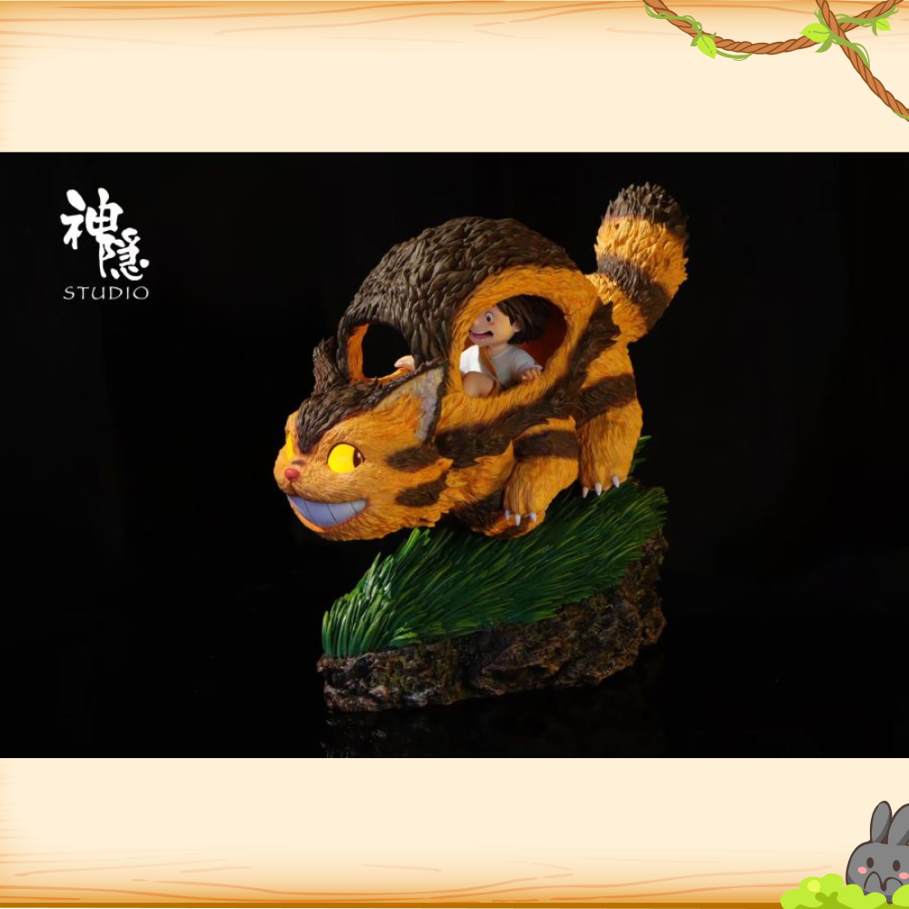 神隱工作室 > 宮崎駿 > 剪影瞬間系列 梅與小貓巴士輪播圖