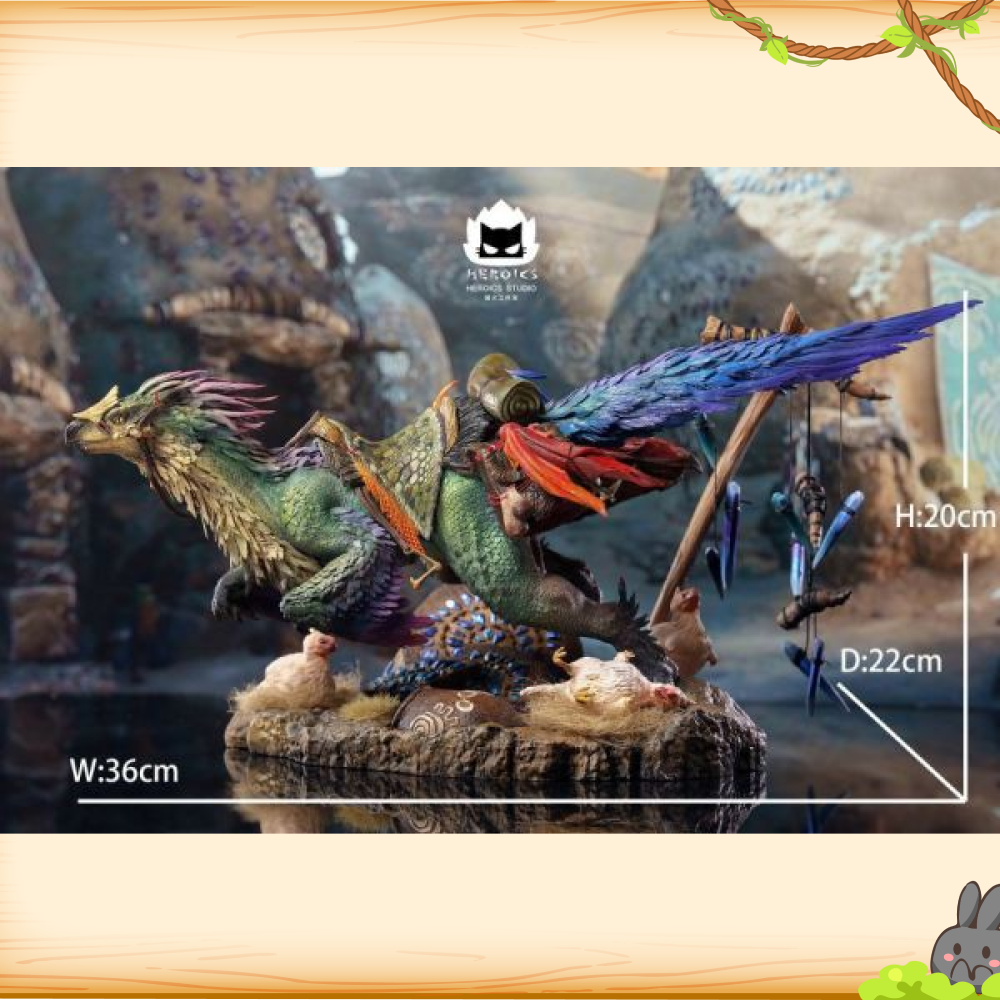 Heroics貓火 > 魔物獵人 > 荒野鷺鷹龍