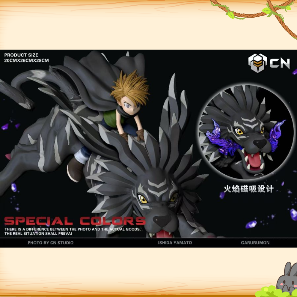 瘋巢-Studio > 數碼寶貝 > 石田大和&暗黑加魯魯獸輪播圖