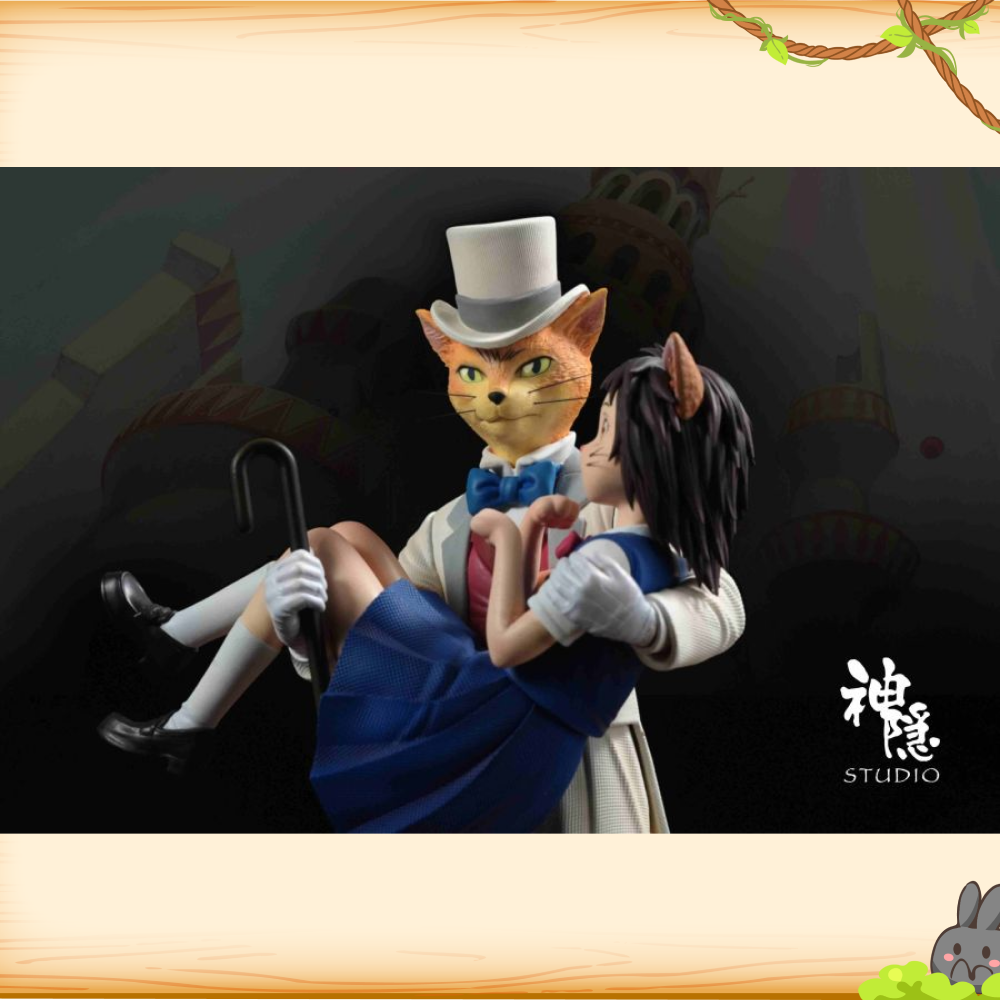 神隱工作室 > 宮崎駿 >擁抱系列 貓的報恩 磚塔上的誓約 吉岡春 & 貓男爵