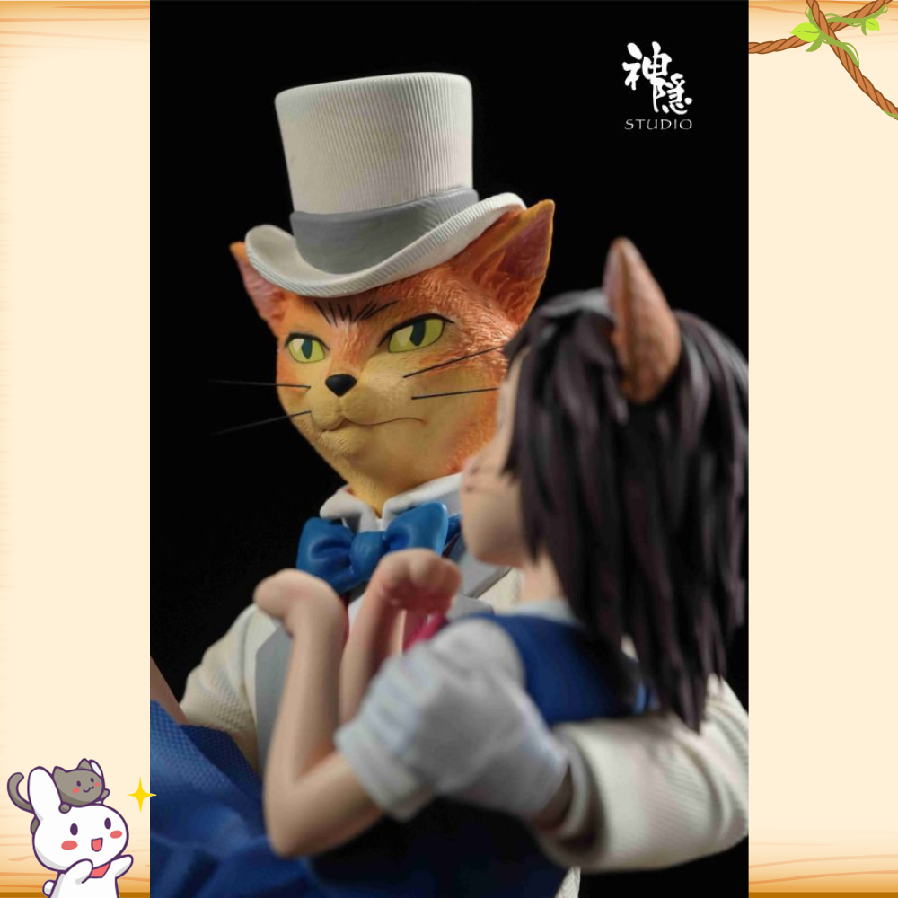 神隱工作室 > 宮崎駿 >擁抱系列 貓的報恩 磚塔上的誓約 吉岡春 & 貓男爵輪播圖