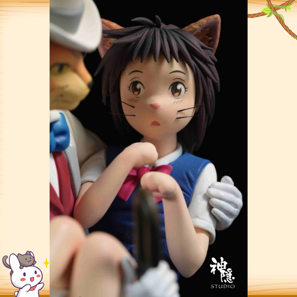 神隱工作室 > 宮崎駿 >擁抱系列 貓的報恩 磚塔上的誓約 吉岡春 & 貓男爵輪播圖