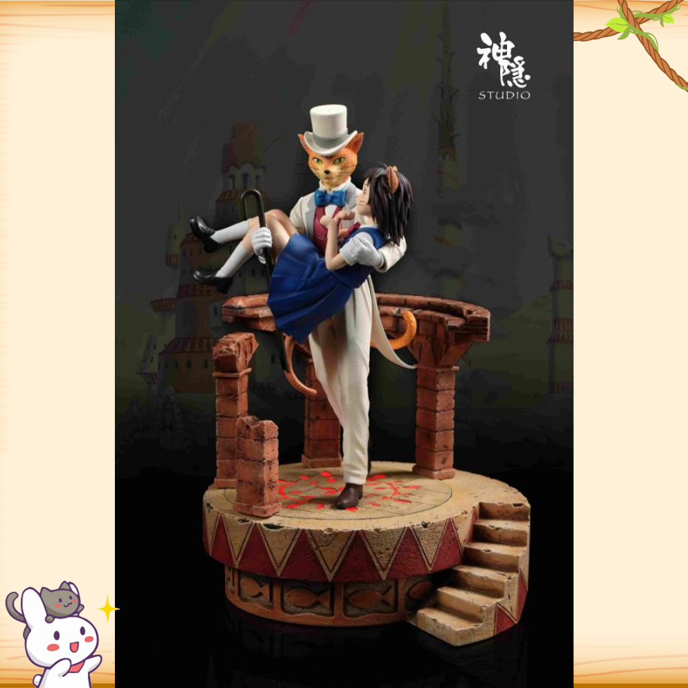 神隱工作室 > 宮崎駿 >擁抱系列 貓的報恩 磚塔上的誓約 吉岡春 & 貓男爵輪播圖